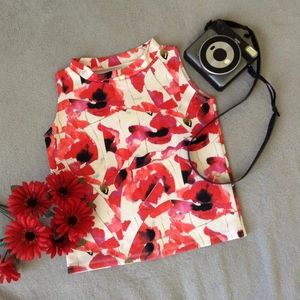 Floral Sleeveless Top